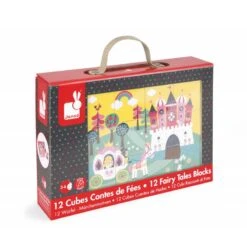 Janod 12 Cubes Contes De Fées Kubkid
