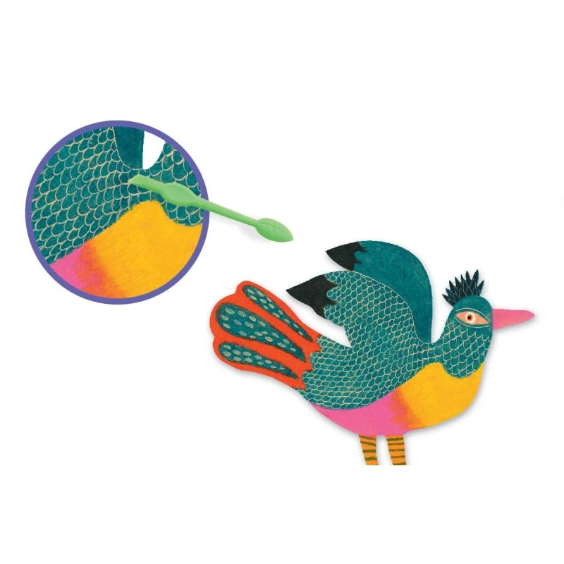 Atelier Pastel Gras "Farouches" Djeco – Image 3