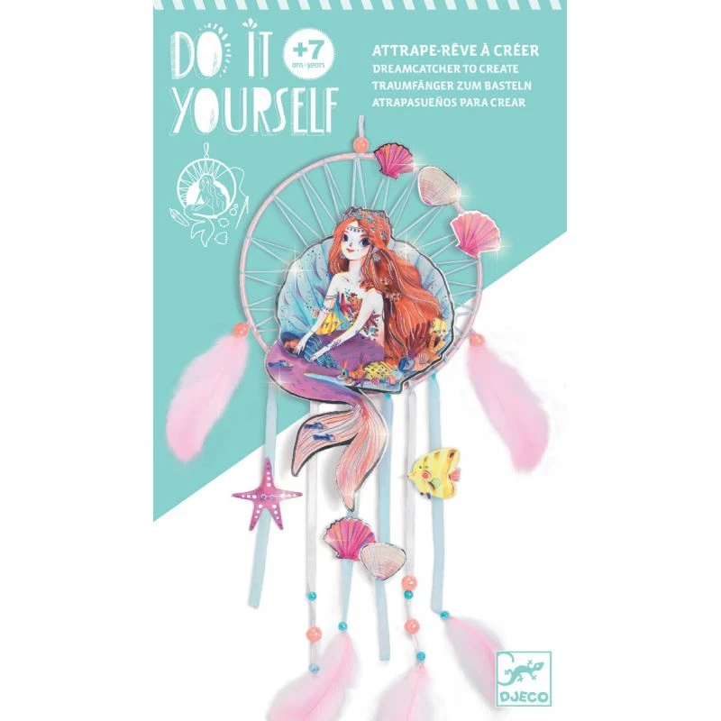 Djeco Attrape Rêves - Douce Sirène - Do It Yourself – Image 3