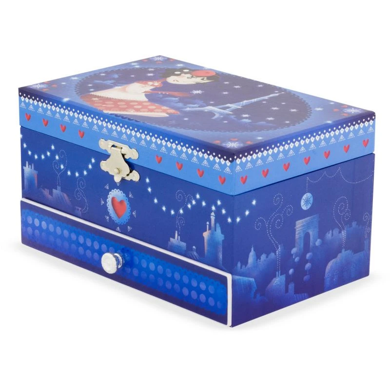 Boîte à Bijoux Musicale Paris En Hiver – Image 3