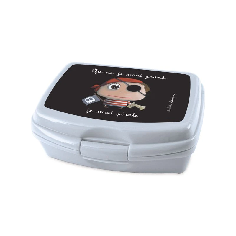 Boîte à Goûter Quand Je Serai Grand Je Serai Pirate