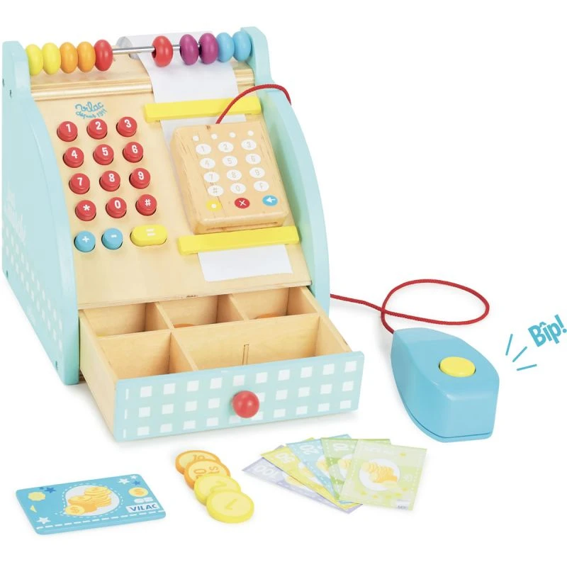 Caisse Enregistreuse En Bois Vilac