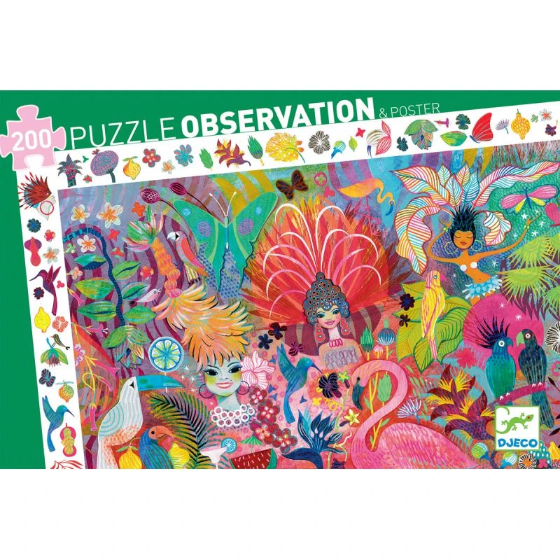 Carnaval De Rio Puzzle 200 Pièces - Djeco – Image 2