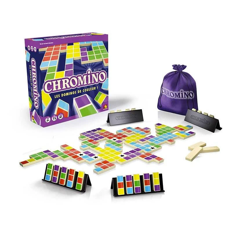 ASMODEE Chromino : Deluxe - Les Dominos En Couleur – Image 2