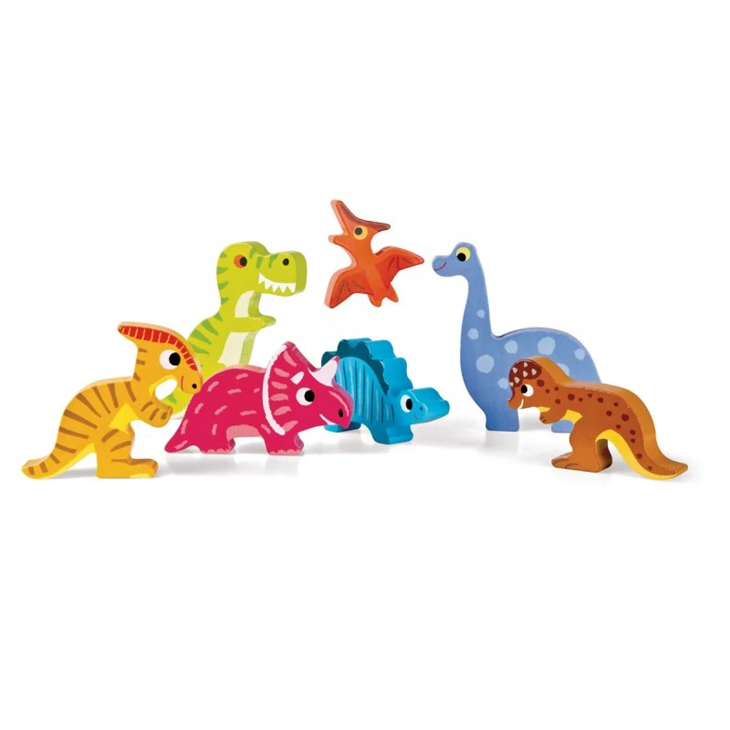 Janod Chunky Puzzle Dinosaures – Image 2