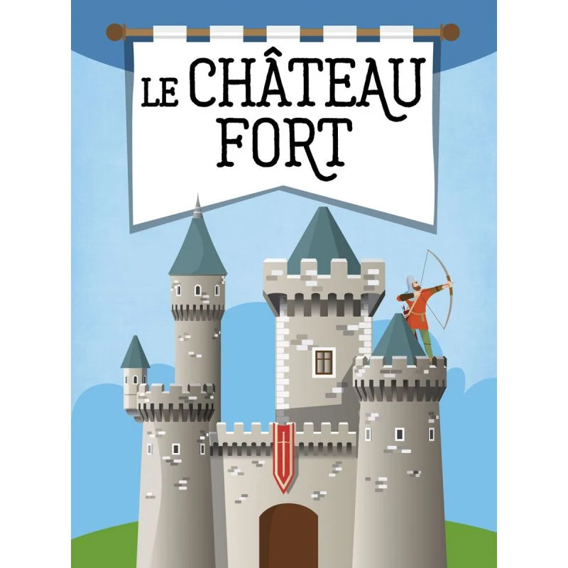 Construis Le Château Fort 3D - Livre Et Maquette – Image 3