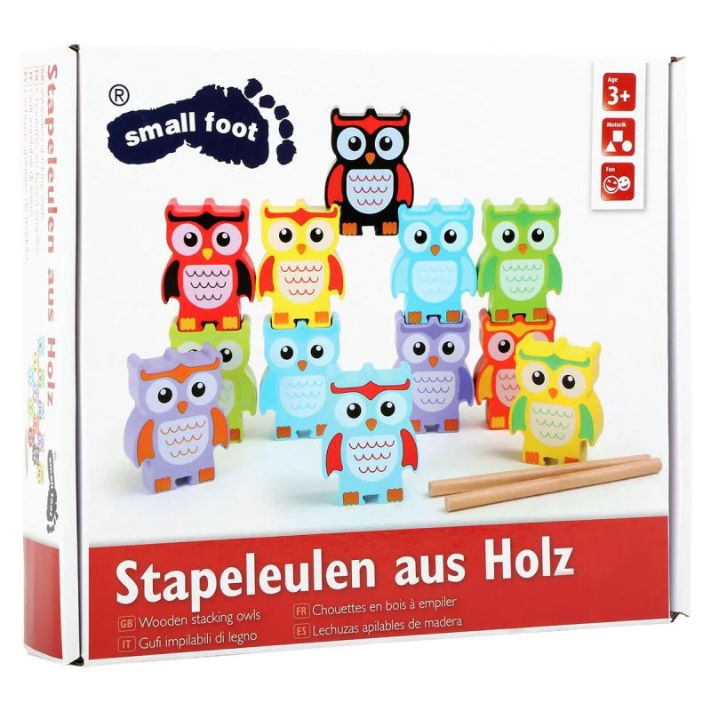 Small Foot Jouet à Empiler Hiboux – Image 3
