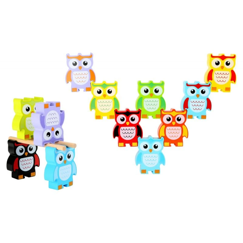 Small Foot Jouet à Empiler Hiboux – Image 4