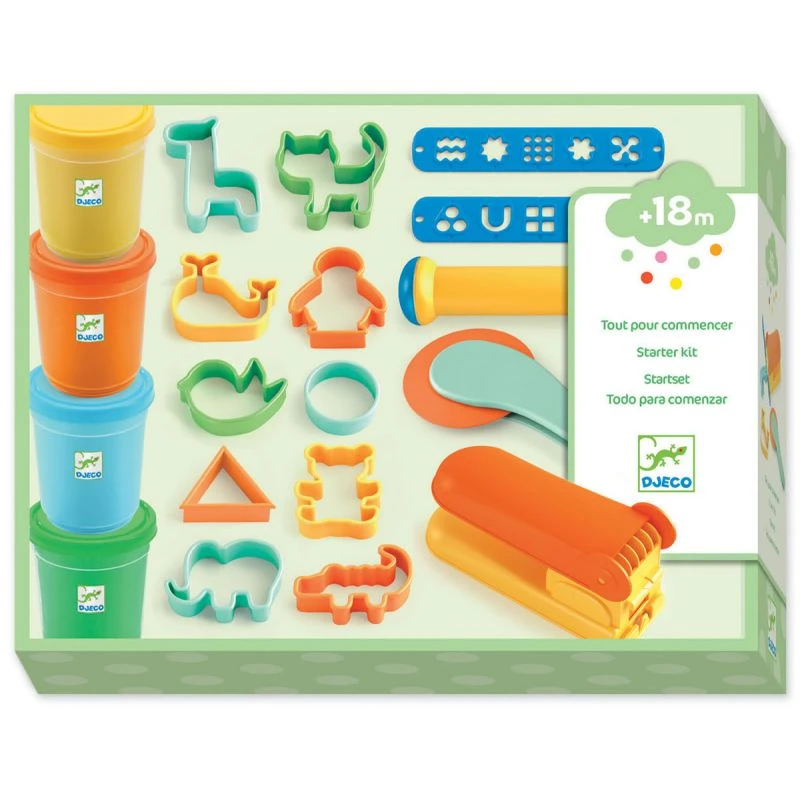 Djeco Kit Pâte à Modeler - Tout Pour Commencer