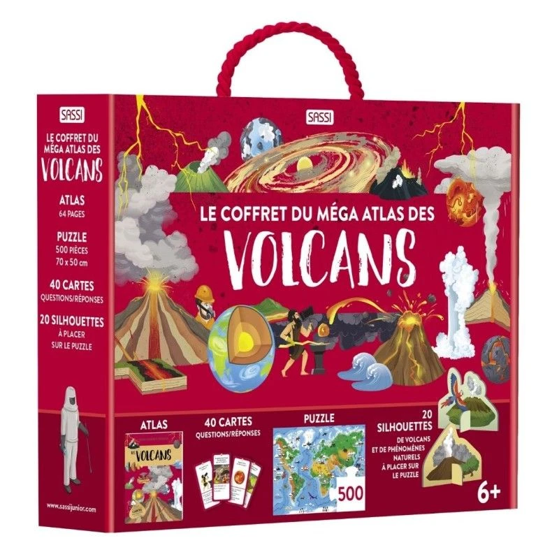 Le Coffret Méga Atlas Des Volcans