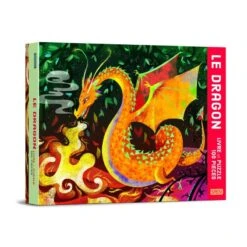 Le Dragon - Livre Et Puzzle 100 Pièces