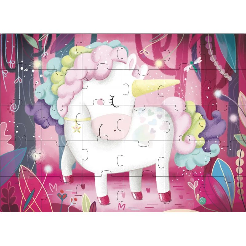 Ma Licorne Magique - Puzzle Géant 30 Pièces + Livre – Image 2