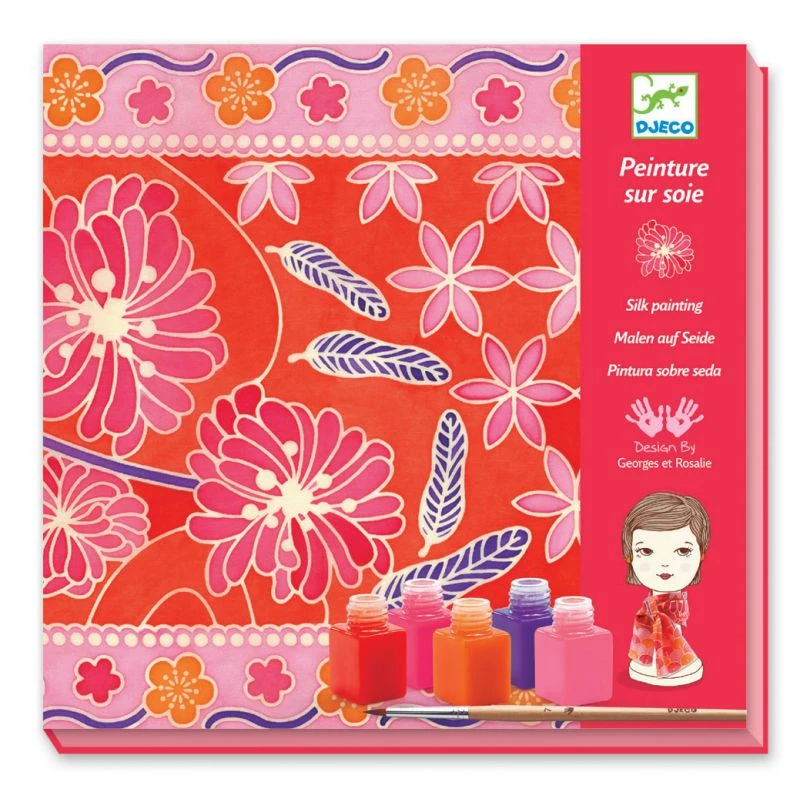 Peinture Sur Soie "Jardin Japonais" - Djeco