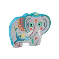 Puzzle 3 Ans Haathee, éléphant D'Asie Djeco 24 Pièces