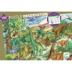 Puzzle Djeco 5 Ans Dinosaures 100 Pièces