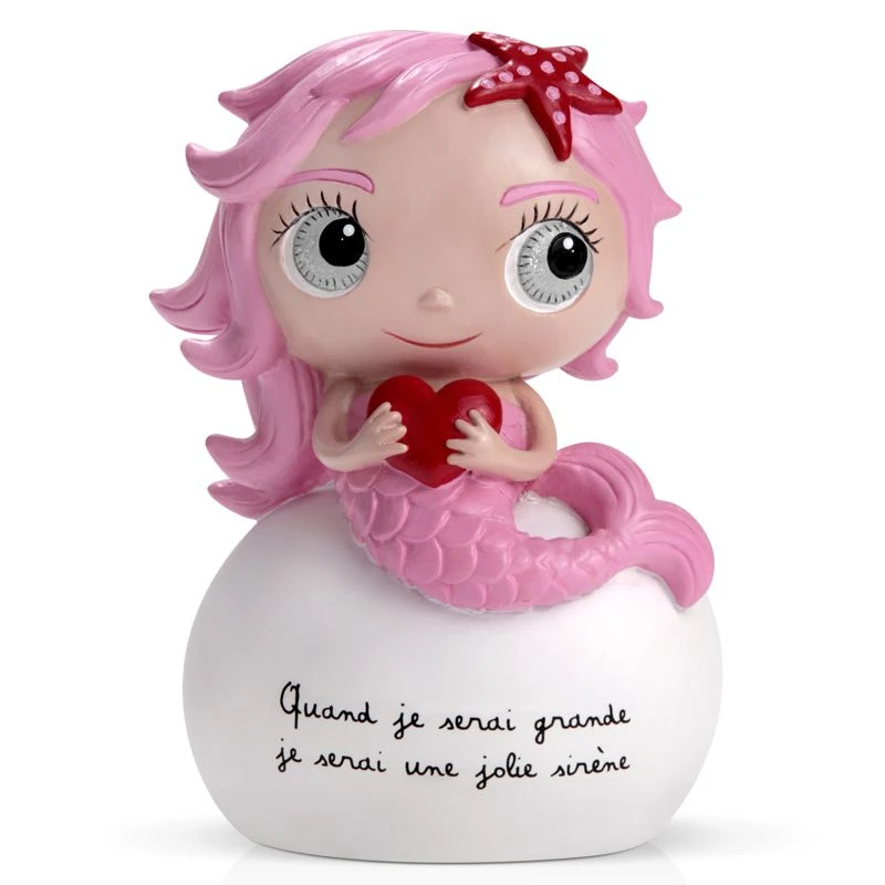 Tirelire Quand Je Serai Grande Je Serai Une Jolie Sirène
