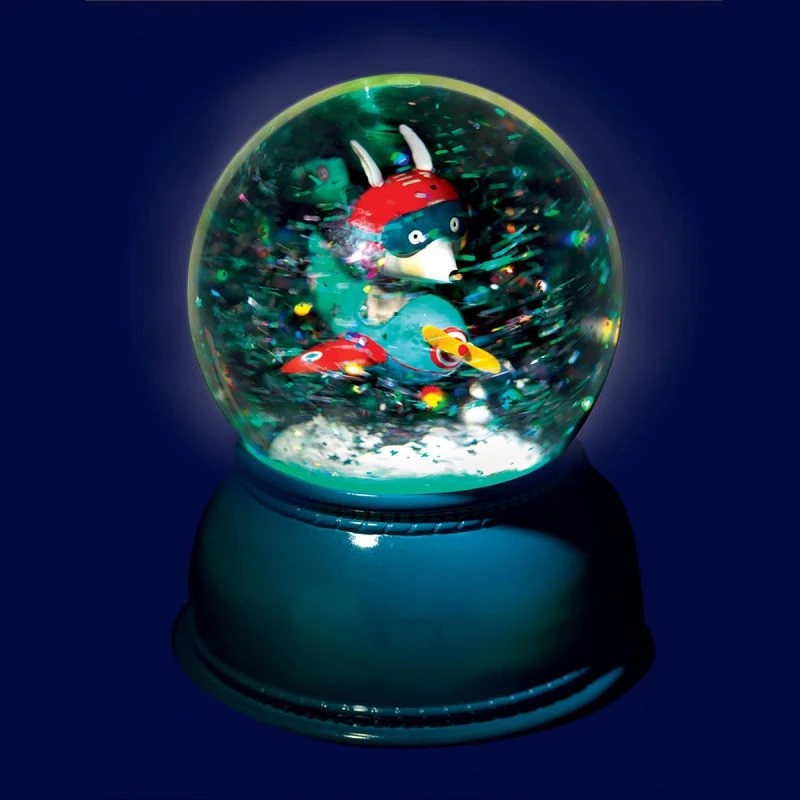 Djeco Veilleuse Boule De Neige Avion – Image 2