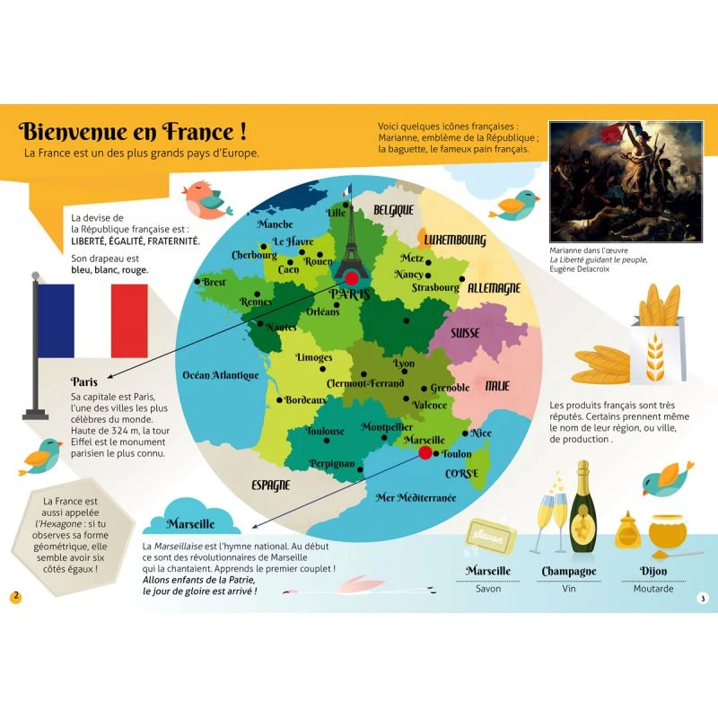 Voyage, Découvre, Explore La France - Puzzle + Livre – Image 4
